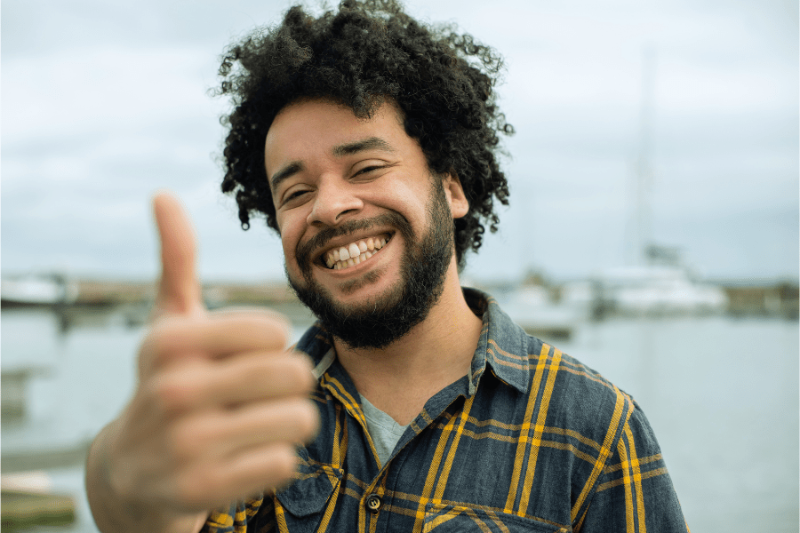 man-thumbs-up
